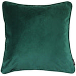 Charger l&#39;image dans la galerie, McAlister Textiles Matt Emerald Green Velvet Cushion Cushions and Covers Cover Only 43cm x 43cm 
