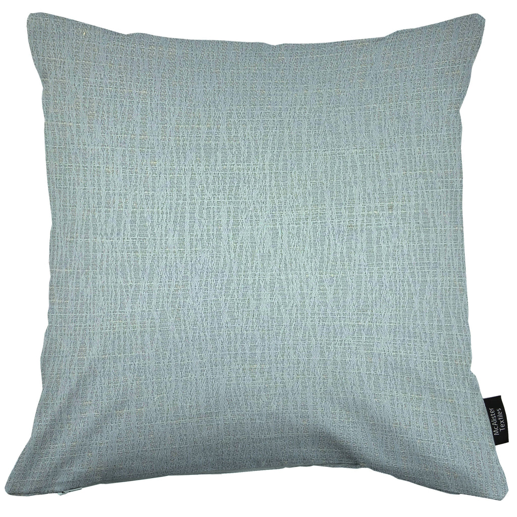 McAlister Textiles Linea Duck Egg Plain Cushions Cushions and Covers Cover Only 43cm x 43cm 