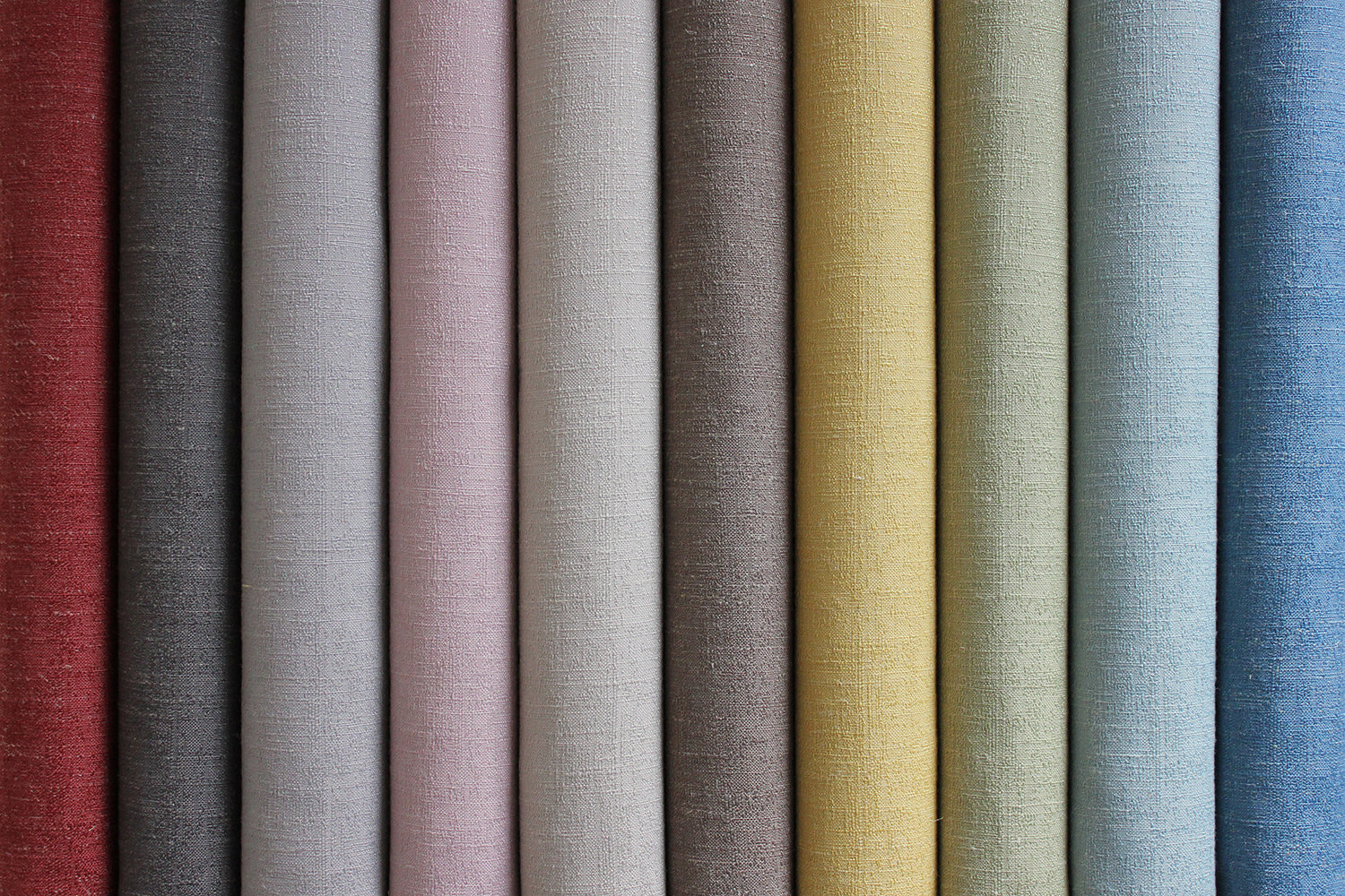 McAlister Textiles Harmony Soft Blush Textured Roman Blinds Roman Blinds 