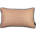 Charger l&#39;image dans la galerie, McAlister Textiles Elva Geometric Burnt Orange Pillow Pillow Cover Only 50cm x 30cm 
