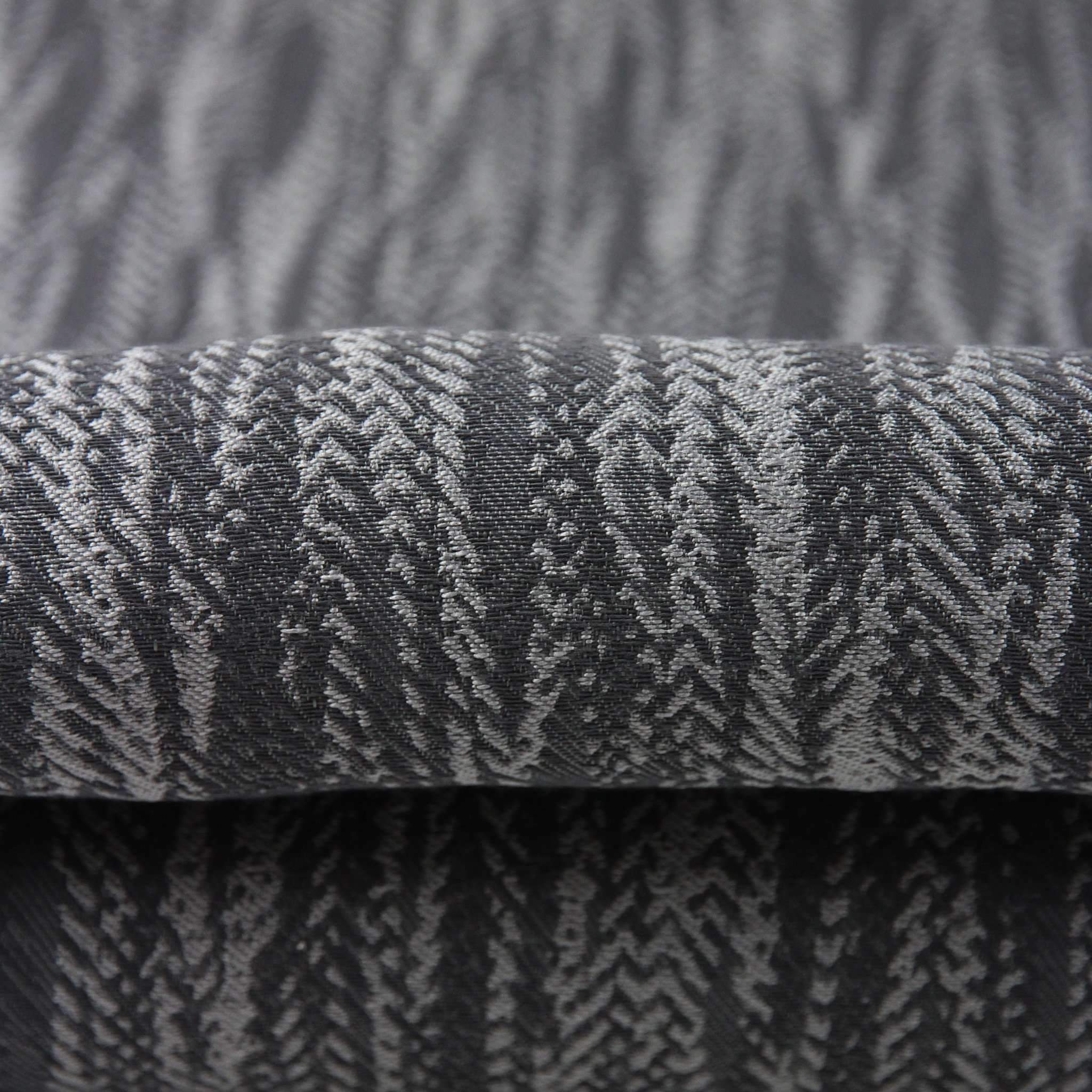 McAlister Textiles Lorne Fire Retardant Charcoal Grey Fabric Fabrics 