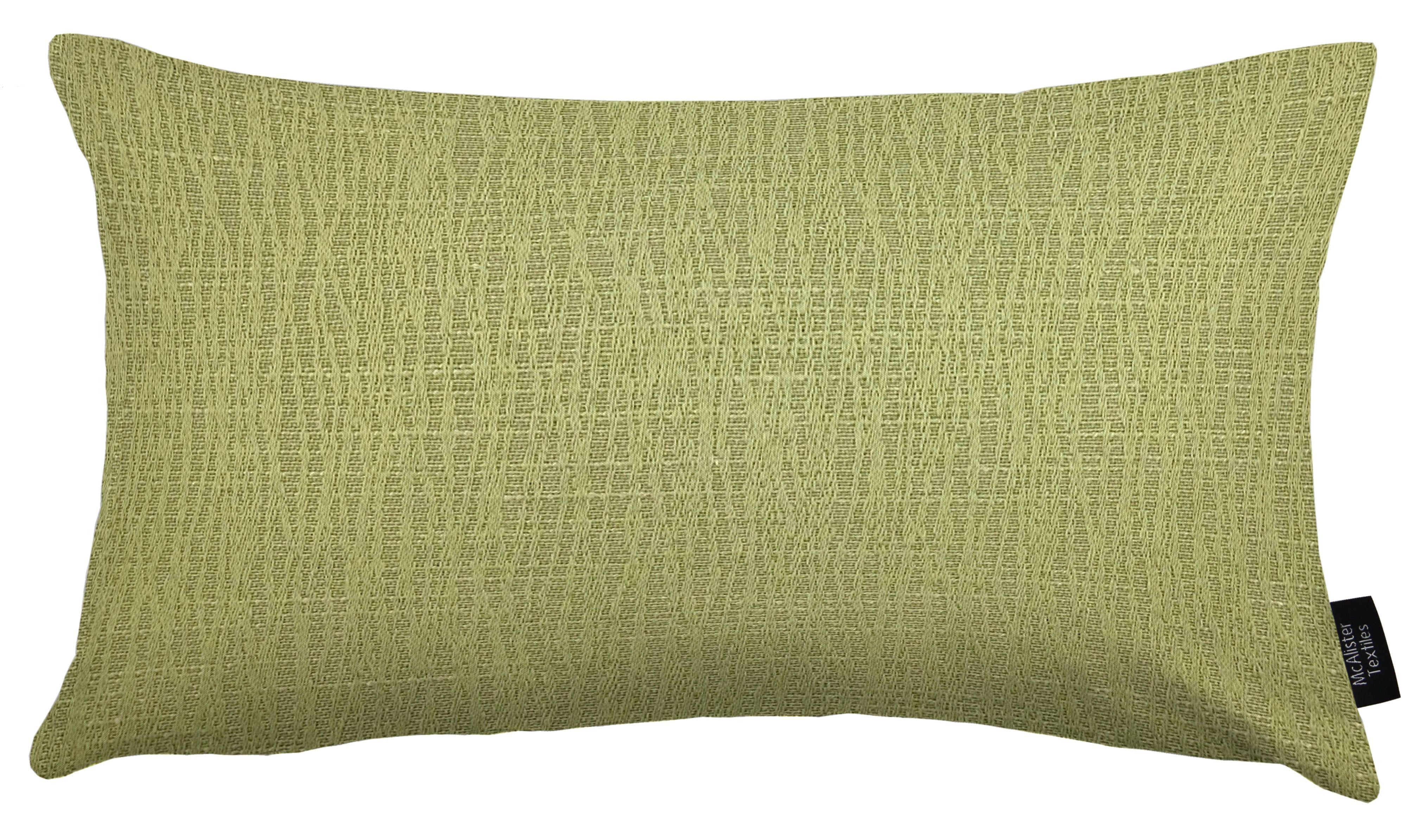 McAlister Textiles Linea Sage Green Plain Pillow Pillow Cover Only 50cm x 30cm 