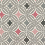 Charger l&#39;image dans la galerie, McAlister Textiles Laila Blush Pink and Grey FR Fabric Fabrics 
