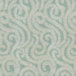 Charger l&#39;image dans la galerie, McAlister Textiles Little Leaf Duck Egg Blue Fabric Fabrics 1 Metre 
