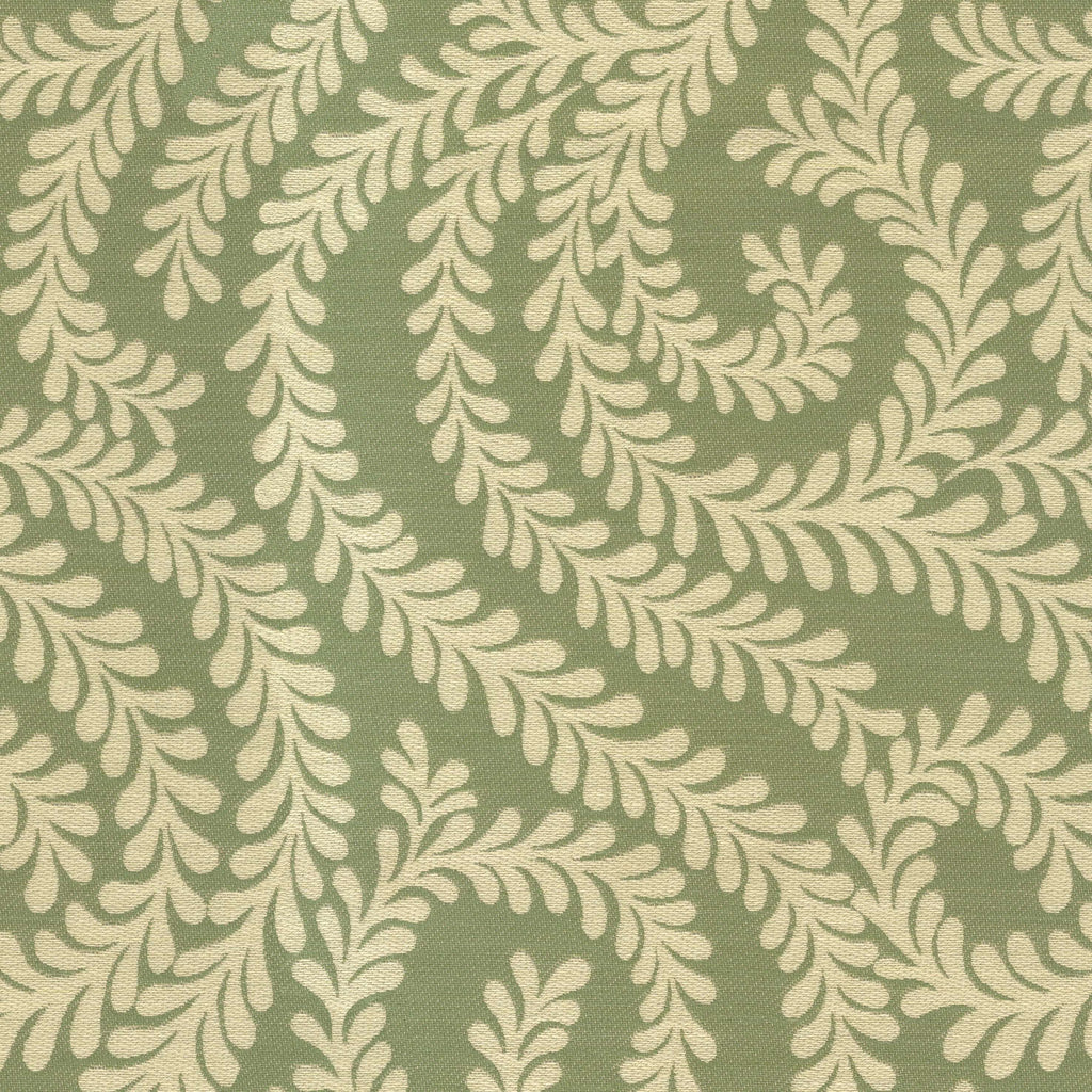 McAlister Textiles Little Leaf Sage Green Fabric Fabrics 