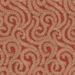 Charger l&#39;image dans la galerie, McAlister Textiles Little Leaf Burnt Orange Fabric Fabrics 1 Metre 
