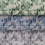 Charger l&#39;image dans la galerie, McAlister Textiles Luca Forest Green Geometric FR Curtains Tailored Curtains 
