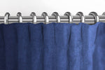 Charger l&#39;image dans la galerie, McAlister Textiles Matt Navy Blue Velvet Curtains Tailored Curtains 
