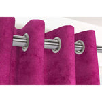 Charger l&#39;image dans la galerie, McAlister Textiles Matt Fuchsia Pink Velvet Curtains Tailored Curtains 
