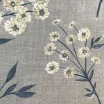 Charger l&#39;image dans la galerie, McAlister Textiles Meadow Soft Grey Floral FR Fabric Fabrics 
