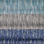 Charger l&#39;image dans la galerie, McAlister Textiles Niko Navy Geometric FR Curtains Tailored Curtains 
