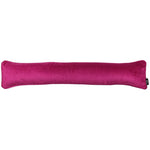 Charger l&#39;image dans la galerie, McAlister Textiles Matt Fuchsia Pink Velvet Draught Excluder Draught Excluders 18 x 80cm 
