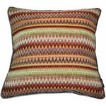 Charger l&#39;image dans la galerie, McAlister Textiles Curitiba Aztec Red + Purple Aztec Cushion Cushions and Covers Cover Only 43cm x 43cm 
