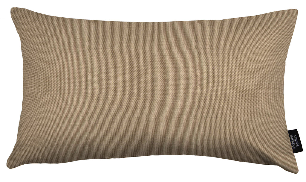 McAlister Textiles Sorrento Beige Outdoor Pillows Pillow Cover Only 50cm x 30cm 