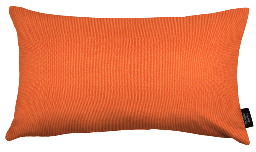 McAlister Textiles Sorrento Orange Outdoor Pillows Pillow Cover Only 50cm x 30cm 