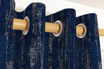 Charger l&#39;image dans la galerie, McAlister Textiles Textured Chenille Navy Blue Curtains Tailored Curtains 
