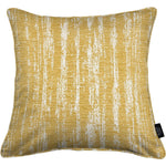 Charger l&#39;image dans la galerie, McAlister Textiles Textured Chenille Mustard Yellow Cushion Cushions and Covers Polyester Filler 49cm x 49cm 
