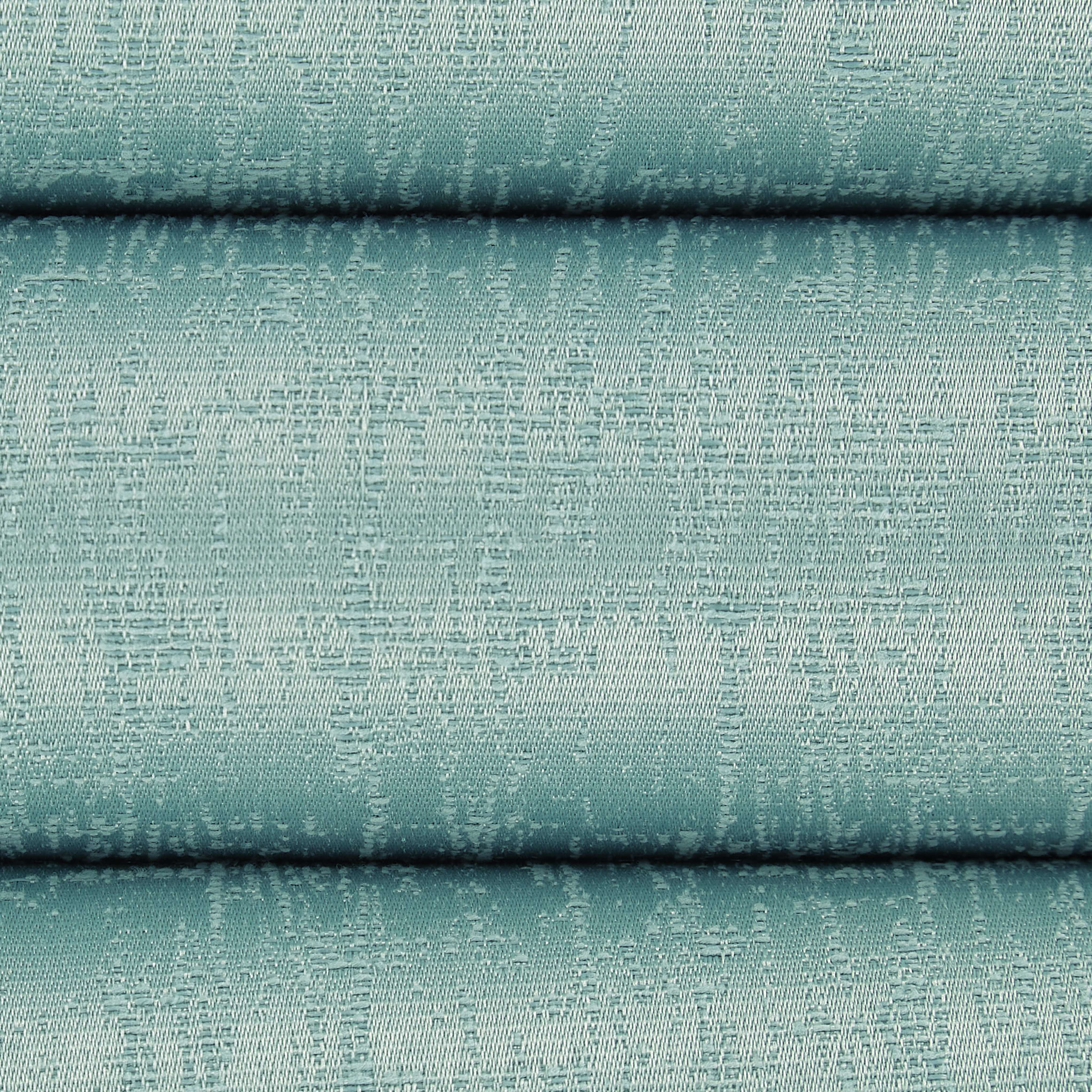 McAlister Textiles Kobe Duck Egg Blue FR Semi Plain Curtains Tailored Curtains 