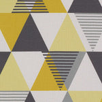 Charger l&#39;image dans la galerie, McAlister Textiles Vita Ochre Yellow and Grey FR Fabric Fabrics 
