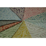 Charger l&#39;image dans la galerie, McAlister Textiles Little Leaf Charcoal Grey Fabric Fabrics 
