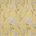 Charger l&#39;image dans la galerie, McAlister Textiles Meadow Yellow Floral Cotton Print Fabric Fabrics 1/2 Metre 

