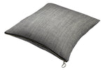 Charger l&#39;image dans la galerie, McAlister Textiles Rhumba Zipper Edge Charcoal Grey Linen Cushion Cushions and Covers Cover Only 43cm x 43cm 
