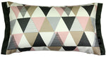 Charger l&#39;image dans la galerie, McAlister Textiles Vita Cotton Print Blush Pink Pillow Pillow Cover Only 50cm x 30cm 

