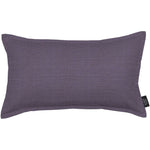 Charger l&#39;image dans la galerie, McAlister Textiles Savannah Aubergine Purple Pillow Pillow Cover Only 50cm x 30cm 
