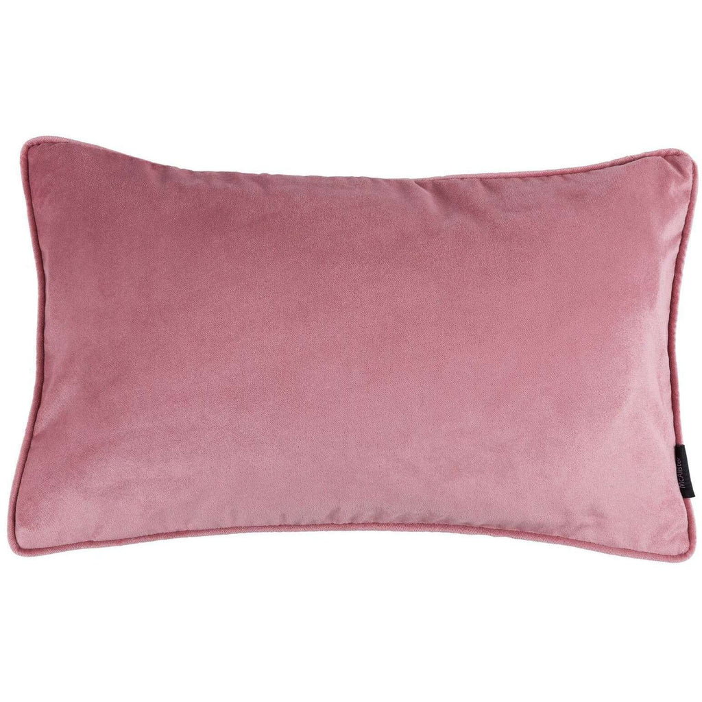 McAlister Textiles Matt Blush Pink Velvet Pillow Pillow Cover Only 50cm x 30cm 